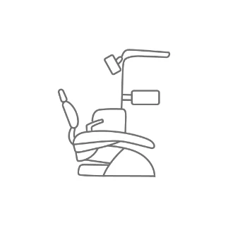 dental chair icon
